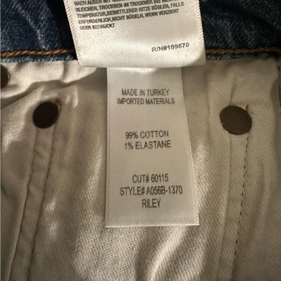 AGOLDE Riley High Rise Straight Crop Jean - Picture 12 of 14